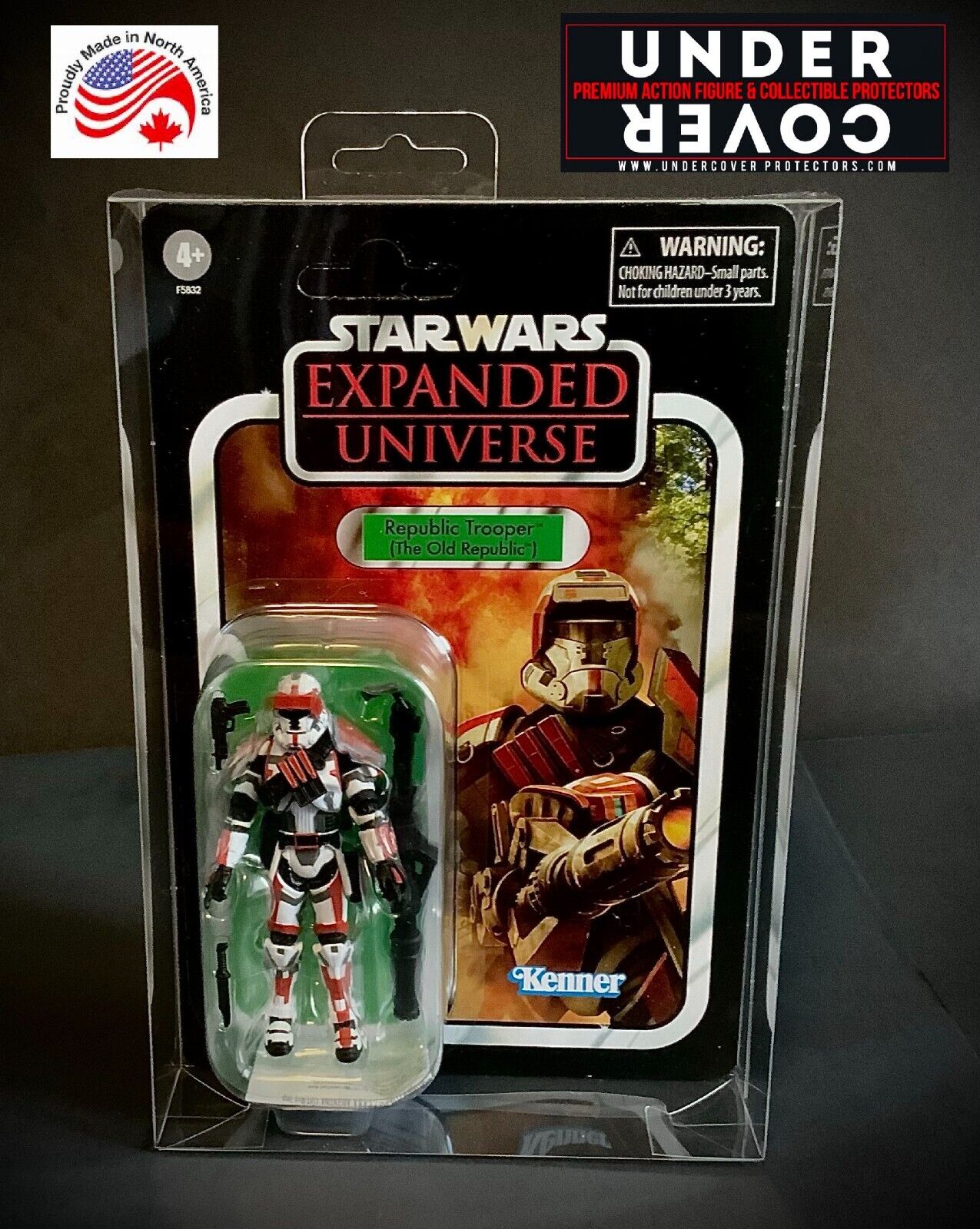 Star Wars VINTAGE COLLECTION Action Figure Box Protector 50 pack (w/hanging tab)