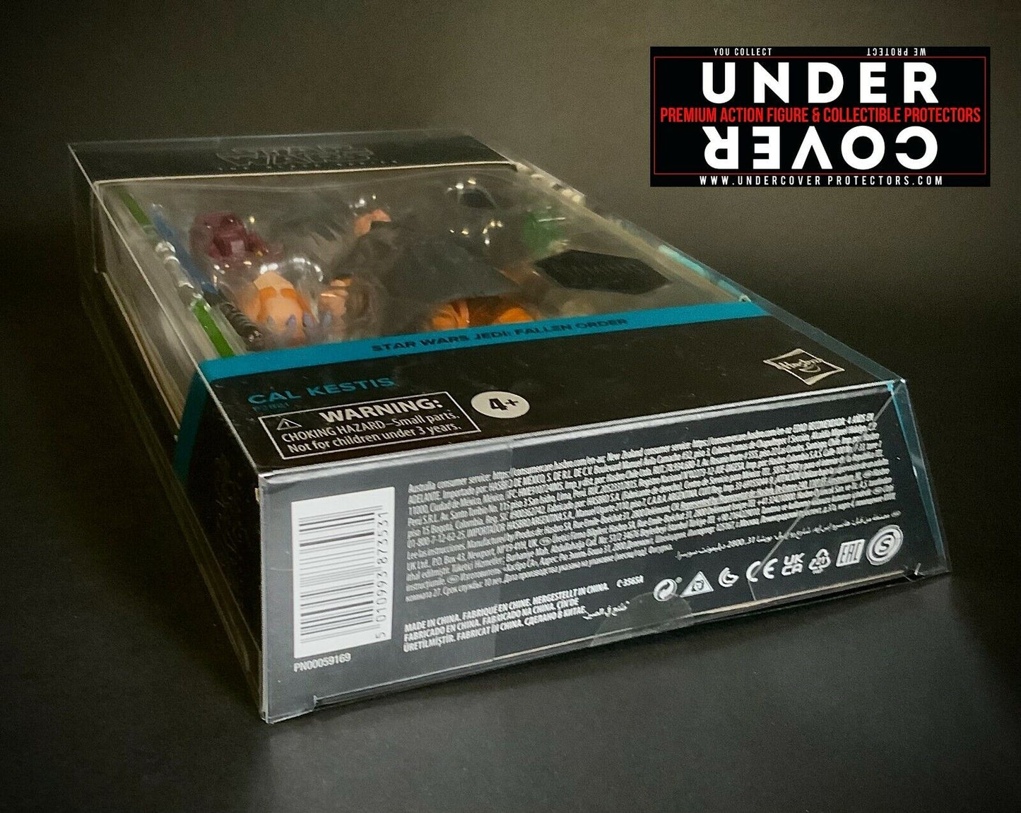 Star Wars DELUXE BLACK SERIES 6" Action Figure "MURAL" Box Protector 10 pack (w/hanging tab)