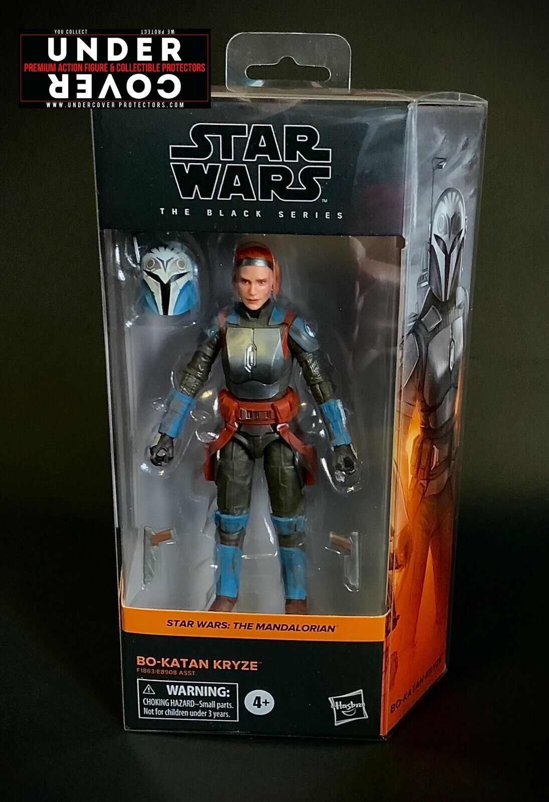 Star Wars BLACK SERIES 6" Action Figure "MURAL" Box Protector 5 pack (w/hanging tab)