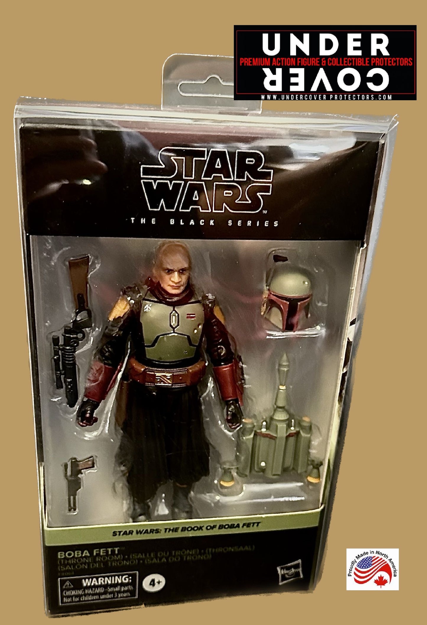 Star Wars DELUXE BLACK SERIES 6" Action Figure "MURAL" Box Protector 10 pack (w/hanging tab)