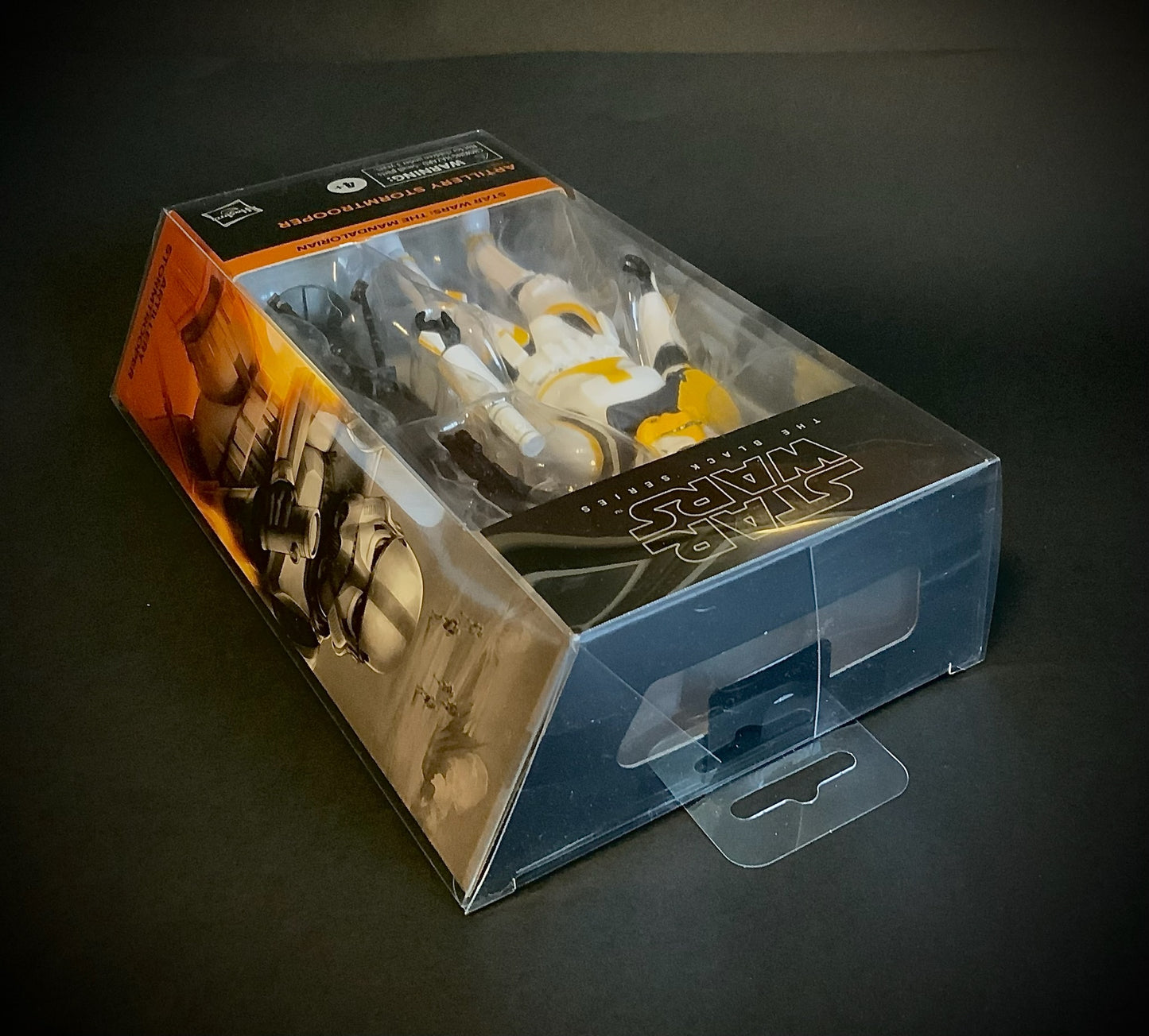Star Wars BLACK SERIES 6" Action Figure "MURAL" Box Protector 10 pack (w/hanging tab)