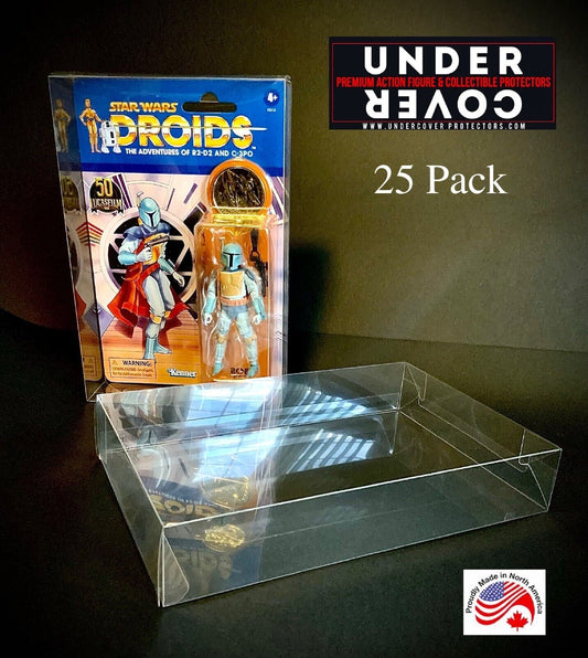 Star Wars VINTAGE COLLECTION Action Figure Box Protector 25 pack (no hanging tab)