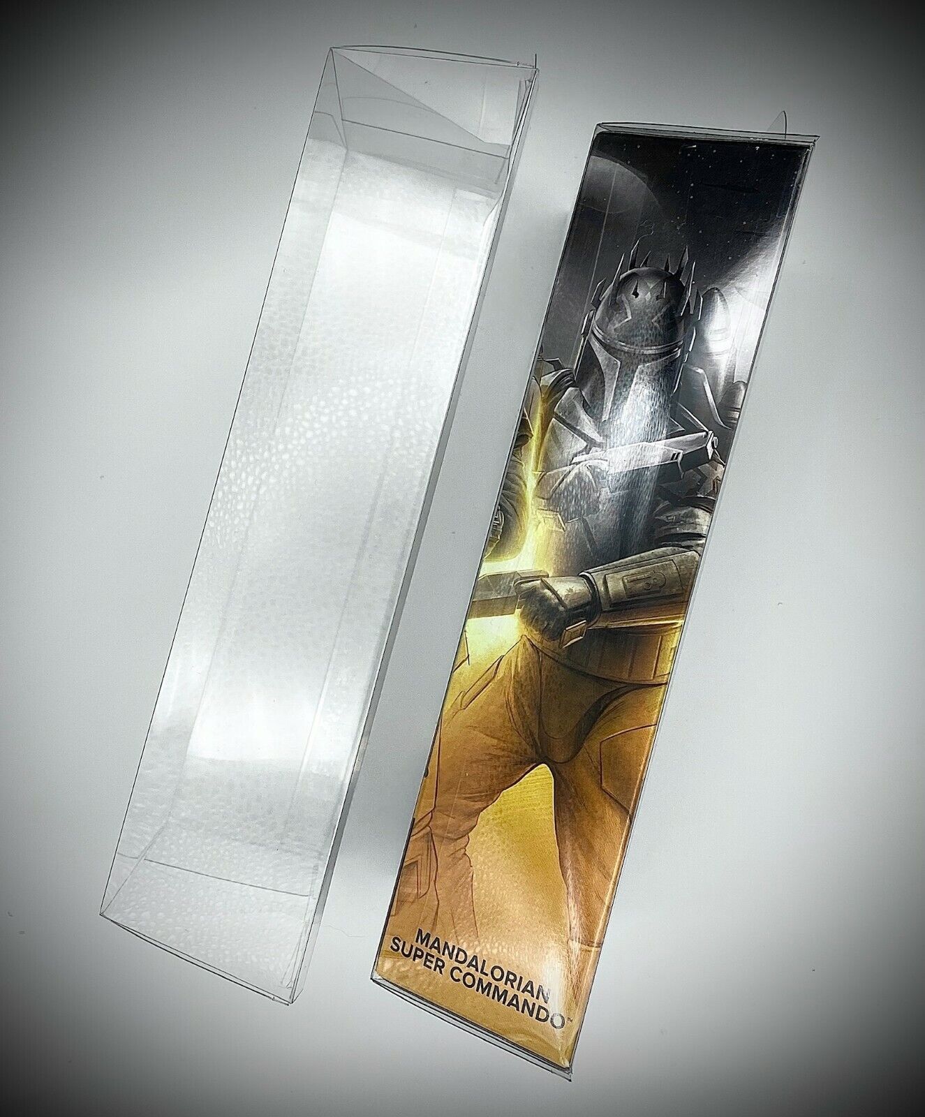 Star Wars BLACK SERIES 6" Action Figure "MURAL" Box Protector 25 pack (w/hanging tab)