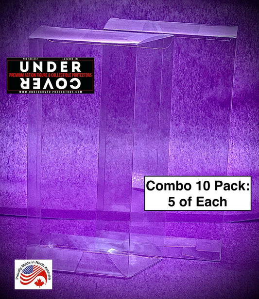 Star Wars BLACK SERIES 6" Action Figure Box Protector COMBO 10 pack (no hanging tab)