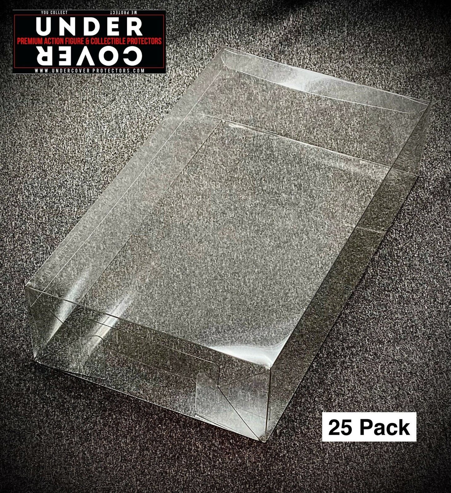 Star Wars BLACK SERIES 6" Action Figure Box Protector 25 pack (no hanging tab)