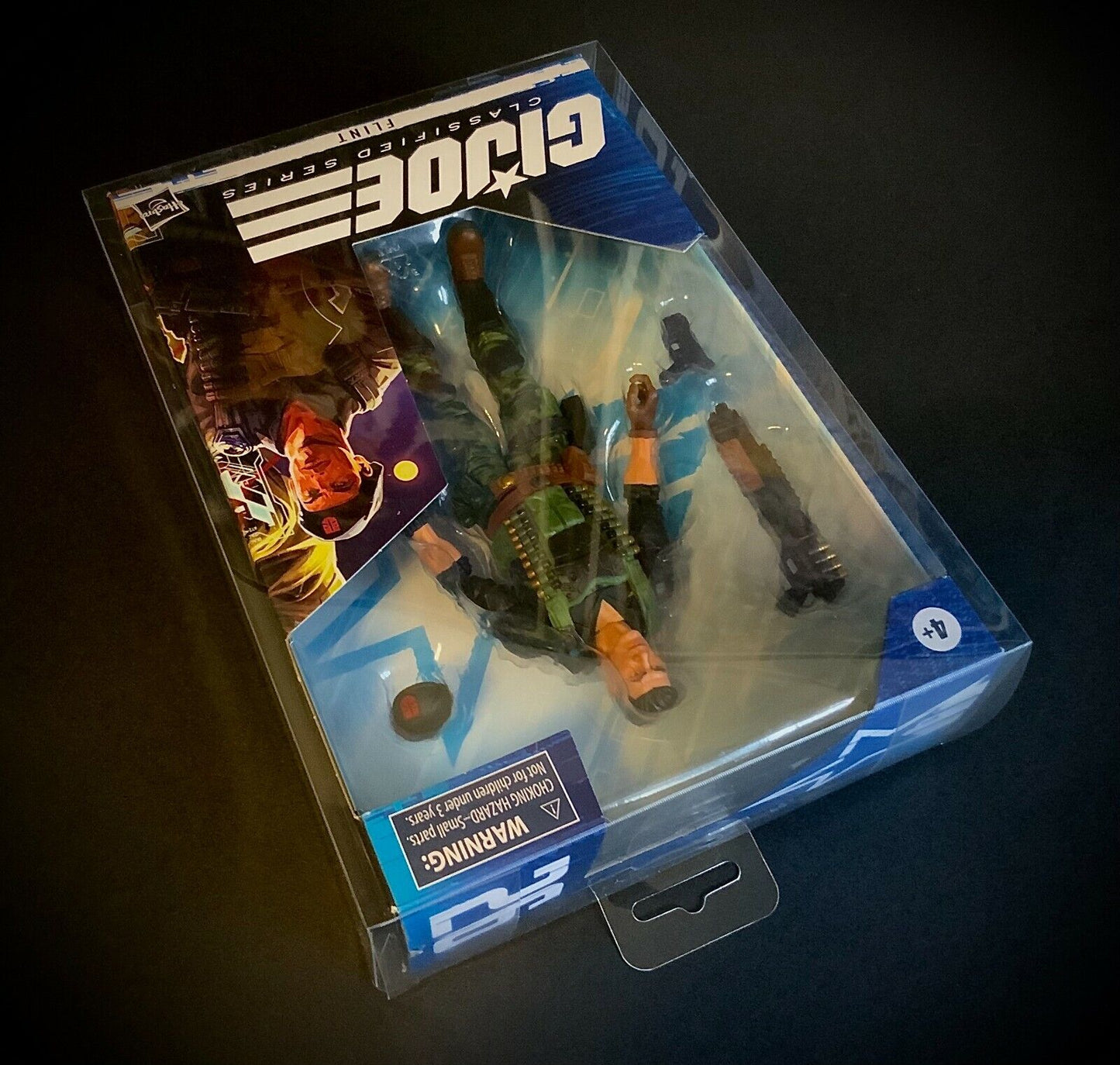 UNIVERSAL Action Figure Box Protector 5 pack (w/ hanging tab)