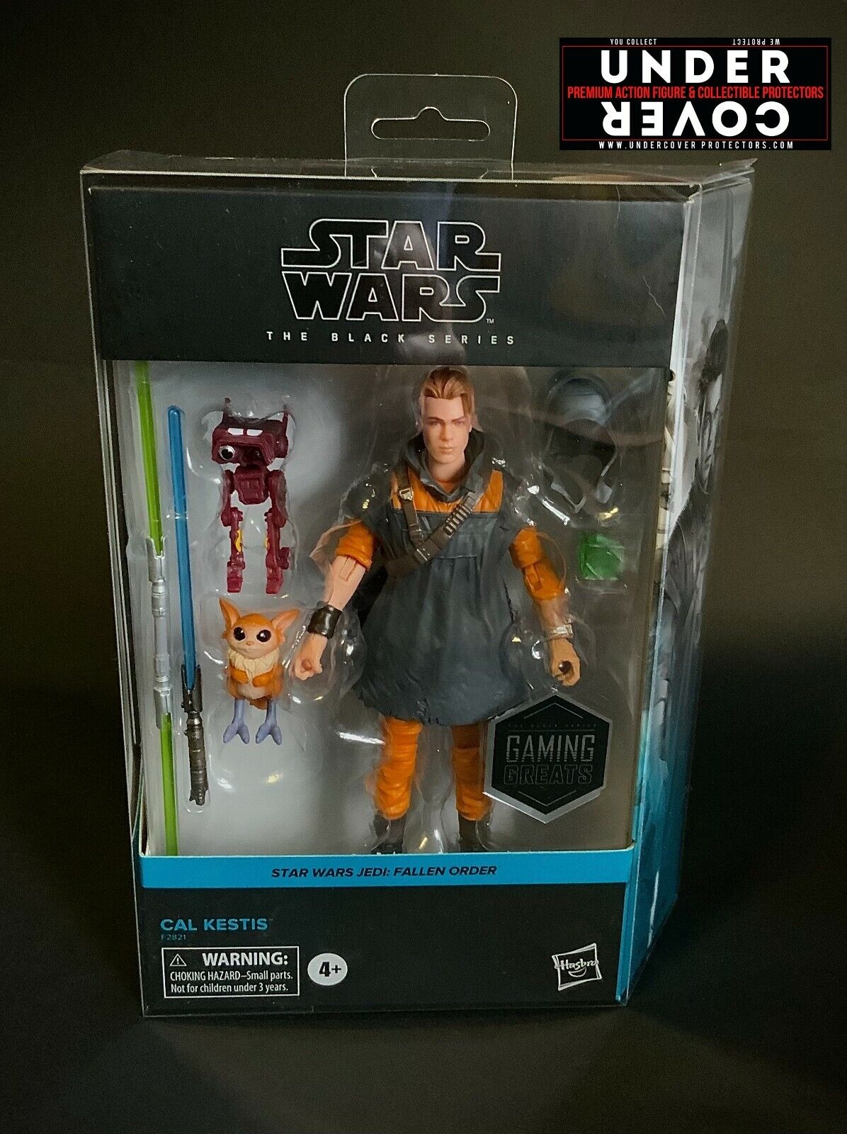 Star Wars DELUXE BLACK SERIES 6" Action Figure "MURAL" Box Protector 5 pack (w/hanging tab)
