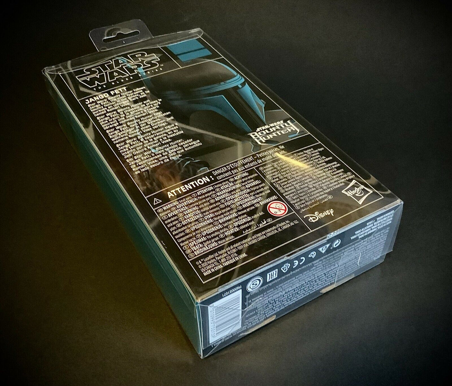 Star Wars BLACK SERIES 6" Action Figure Box Protector 10 pack (w/hanging tab)