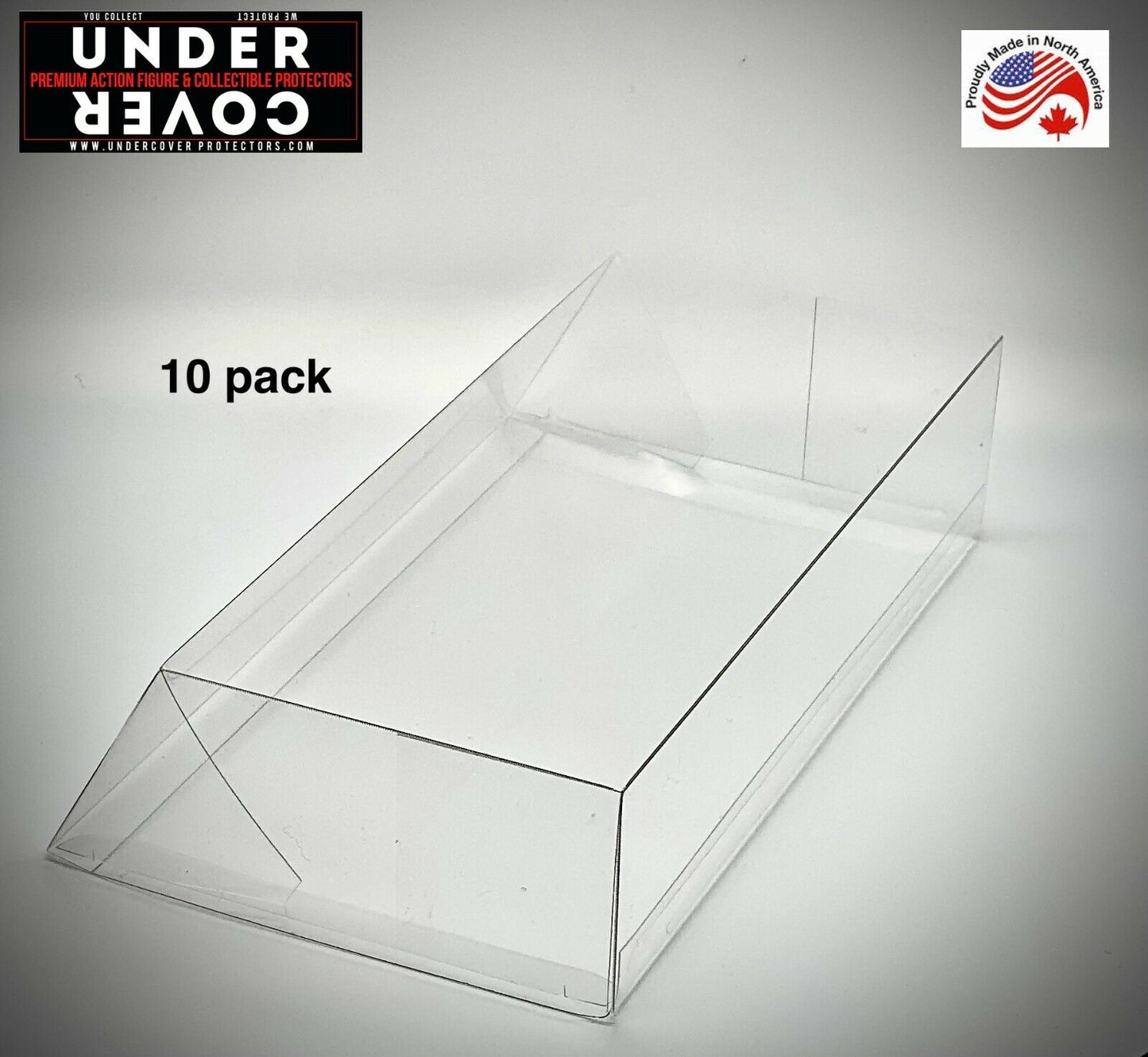 Star Wars BLACK SERIES 6" Action Figure "MURAL" Box Protector 10 Pack (no hanging tab)