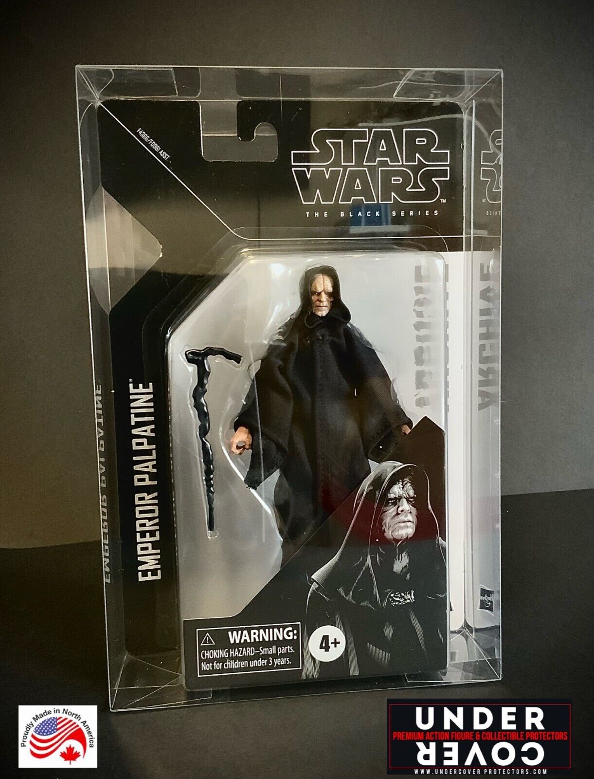 Star Wars ARCHIVE Collection Action Figure Box Protector 5 pack (no hanging tab)